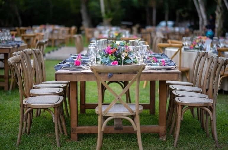 Alquiler de menaje y decoración para eventos sociales en Bogotá